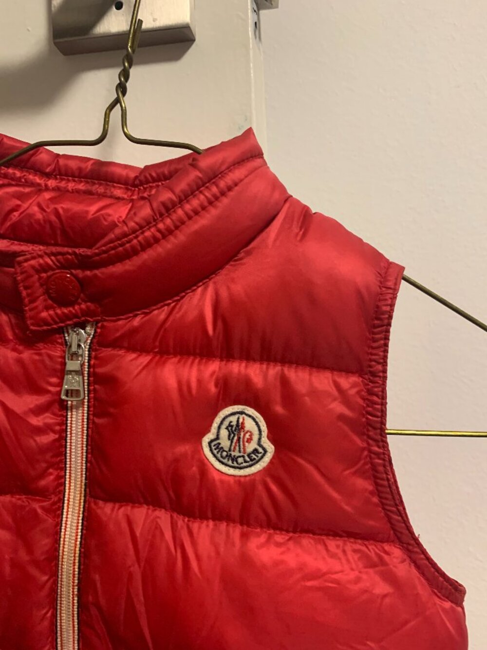 Moncler Red Lightweight Boys Vest Size 3